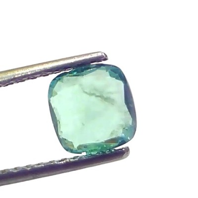 1.46 Ct GII Certified Untreated Natural Zambian Emerald Panna Gems 1.46 Ct GII Certified Untreated Natural Zambian Emerald Panna Gems