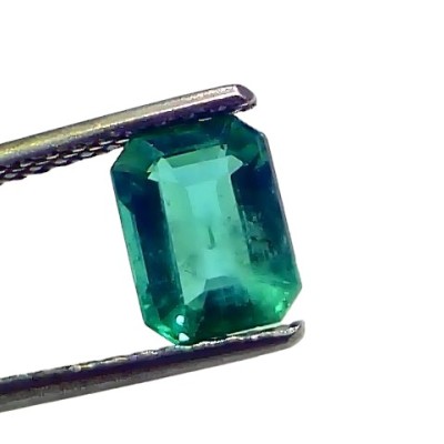 1.47 Ct GII Certified Untreated Natural Zambian Emerald Panna AAAA 1.47 Ct GII Certified Untreated Natural Zambian Emerald Panna AAAA