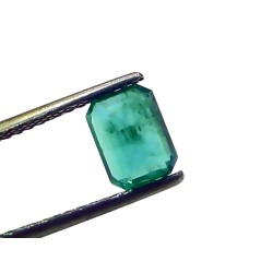 1.47 Ct GII Certified Untreated Natural Zambian Emerald Panna AAAA 1.47 Ct GII Certified Untreated Natural Zambian Emerald Panna AAAA