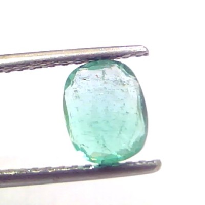 1.49 Ct Untreated Natural Zambian Emerald Gemstone Panna Gems