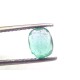 1.49 Ct Untreated Natural Zambian Emerald Gemstone Panna Gems