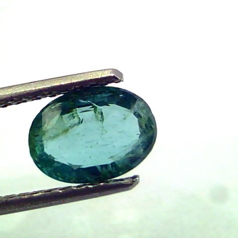 1.53 Ct Unheated Untreated Natural Zambian Emerald Panna