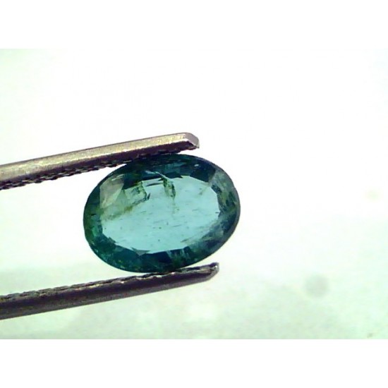 1.53 Ct Unheated Untreated Natural Zambian Emerald Panna