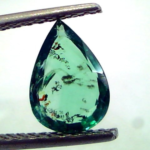 1.47 Ct Unheated Untreated Natural Zambian Emerald Panna Gemstones