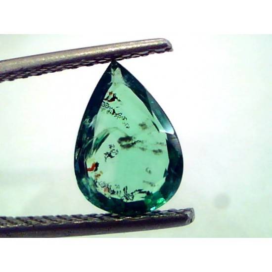 1.47 Ct Unheated Untreated Natural Zambian Emerald Panna Gemstones
