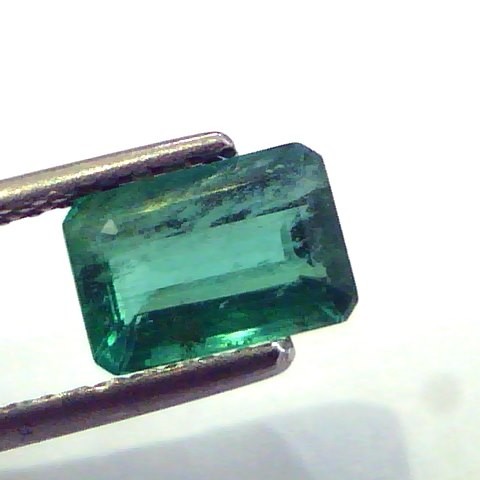 1.54 Ct Unheated Untreated Natural Zambian Emerald AAA
