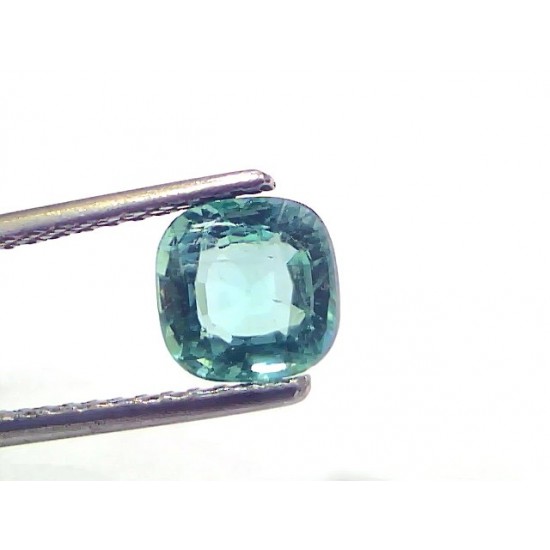 1.53 Ct Certified Untreated Natural Zambian Emerald Gemstone Panna
