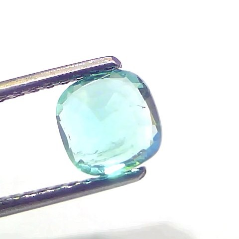 1.53 Ct Certified Untreated Natural Zambian Emerald Gemstone Panna