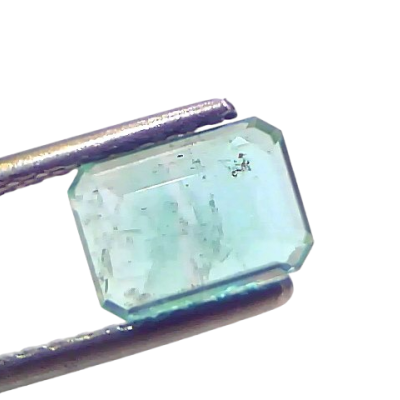 1.50 Ct Certified Untreated Natural Zambian Emerald Gemstone Panna 1.50 Ct Certified Untreated Natural Zambian Emerald Gemstone Panna