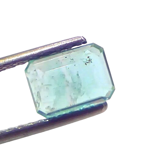 1.50 Ct Certified Untreated Natural Zambian Emerald Gemstone Panna 1.50 Ct Certified Untreated Natural Zambian Emerald Gemstone Panna