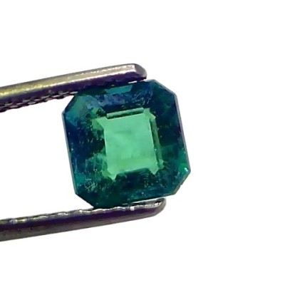 1.53 Ct GII Certified Untreated Natural Zambian Emerald Panna AAAA 1.53 Ct GII Certified Untreated Natural Zambian Emerald Panna AAAA