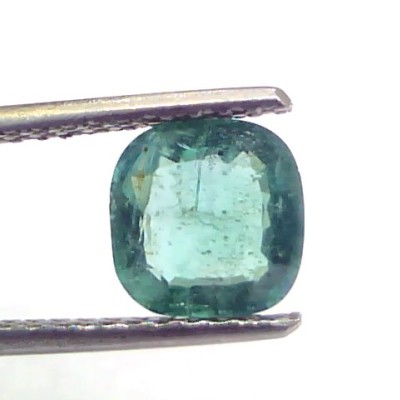 1.54 Ct Untreated Natural Zambian Emerald Gemstone Panna Gems