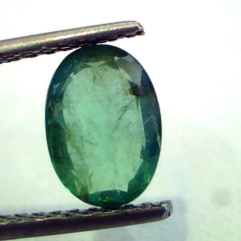 1.56 Ct Unheated Untreated Natural Zambian Emerald Panna
