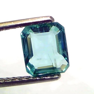 1.55 Ct GII Certified Untreated Natural Colombian Emerald Gemstone AAA