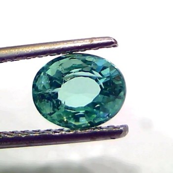 1.56 Ct GII Certified Untreated Natural Colombian Emerald Gemstone AAA