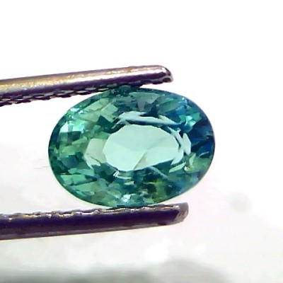1.56 Ct GII Certified Untreated Natural Colombian Emerald Gemstone AAA
