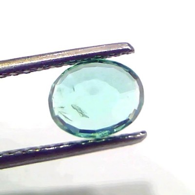 1.56 Ct GII Certified Untreated Natural Colombian Emerald Gemstone AAA