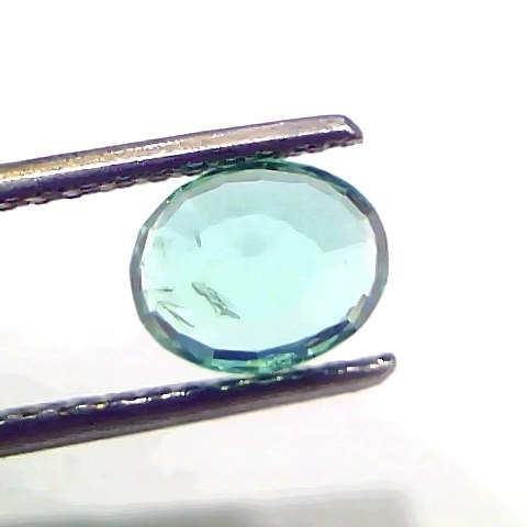 1.56 Ct GII Certified Untreated Natural Colombian Emerald Gemstone AAA