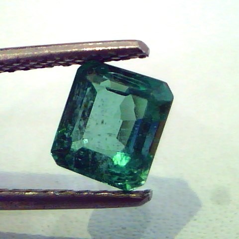 1.58 Ct Unheated Untreated Natural Zambian VVS Emerald AAA