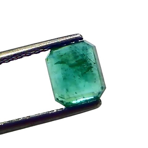 1.58 Ct GII Certified Untreated Natural Zambian Emerald Panna AAAA