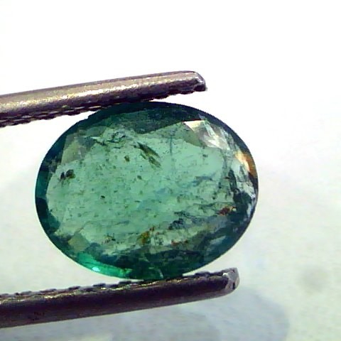 1.58 Ct Unheated Untreated Natural Zambian Emerald Panna Gems
