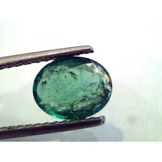 1.58 Ct Unheated Untreated Natural Zambian Emerald Panna Gems