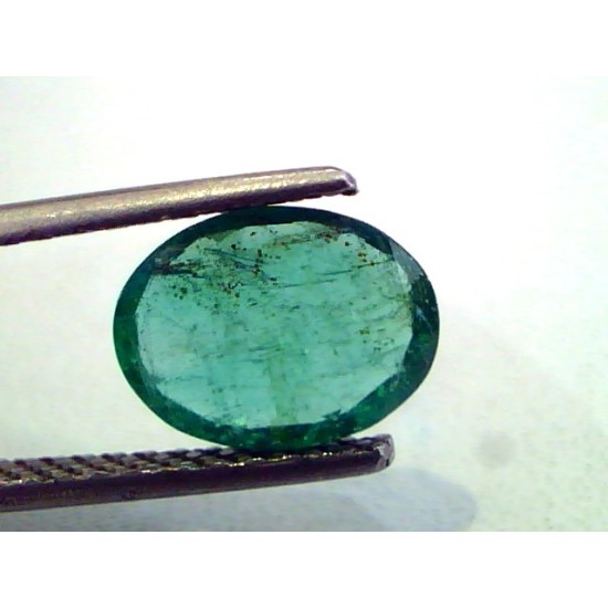 1.57 Ct Unheated Untreated Natural Zambian Emerald Panna Gems AA