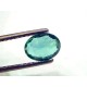 1.61 Ct IGI Certified Untreated Natural Zambian Emerald Gemstone AAA