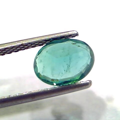 1.62 Ct GII Certified Untreated Natural Zambian Emerald Gemstone AAAAA