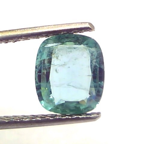 1.64 Ct Untreated Natural Zambian Emerald Gemstone Panna Gems