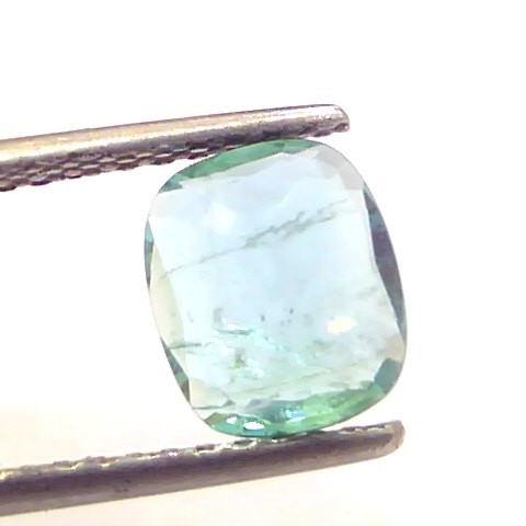 1.64 Ct Untreated Natural Zambian Emerald Gemstone Panna Gems
