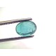1.63 Ct GII Certified Untreated Natural Zambian Emerald Gemstone