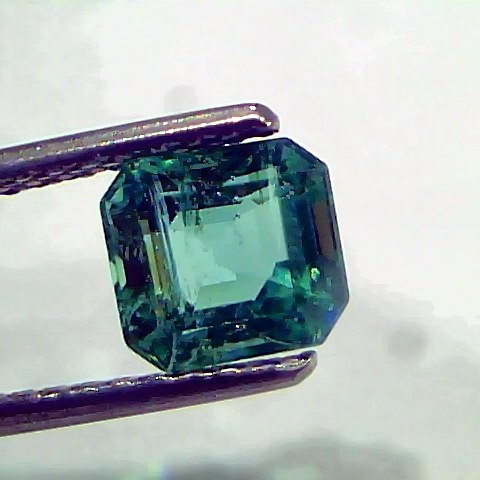 1.64 Ct IGI Certified Untreated Natural Zambian Emerald Gems AAA
