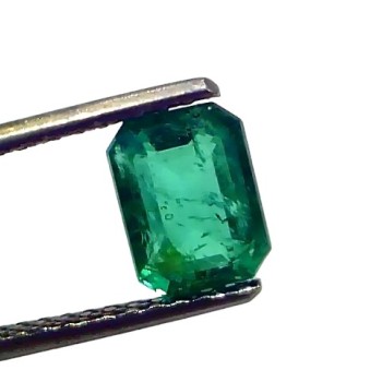 1.64 Ct GII Certified Untreated Natural Zambian Emerald Panna AAA