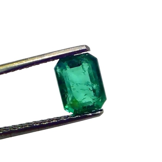 1.64 Ct GII Certified Untreated Natural Zambian Emerald Panna AAA