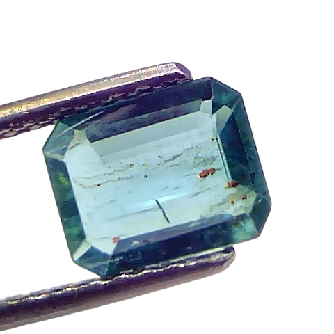 1.65 Ct GII Certified Untreated Natural Zambian Emerald Gemstone Panna 1.65 Ct GII Certified Untreated Natural Zambian Emerald Gemstone Panna