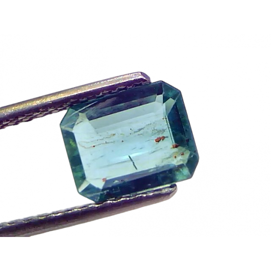 1.65 Ct GII Certified Untreated Natural Zambian Emerald Gemstone Panna