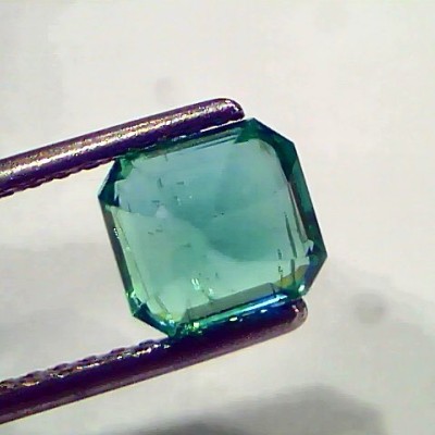 1.64 Ct IGI Certified Untreated Natural Zambian Emerald Gems AAA