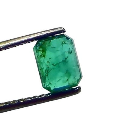 1.64 Ct GII Certified Untreated Natural Zambian Emerald Panna AAA