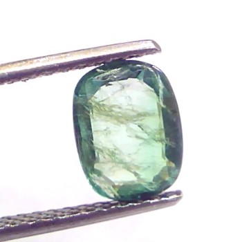 1.66 Ct Untreated Natural Zambian Emerald Gemstone Panna Gems