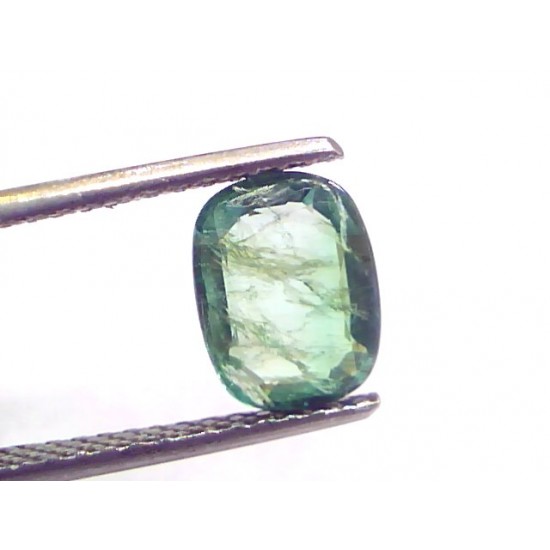 1.66 Ct Untreated Natural Zambian Emerald Gemstone Panna Gems
