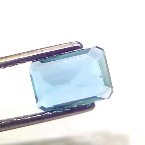 1.70 Ct Certified Untreated Natural Zambian Emerald Gemstone Panna