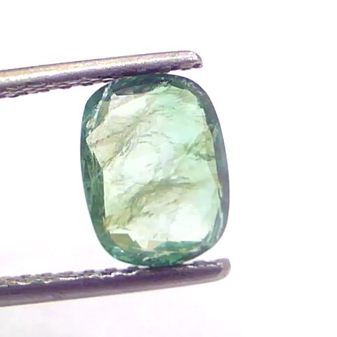 1.66 Ct Untreated Natural Zambian Emerald Gemstone Panna Gems