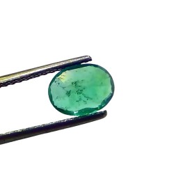 1.66 Ct GII Certified Untreated Natural Zambian Emerald Panna AAA 1.66 Ct GII Certified Untreated Natural Zambian Emerald Panna AAA