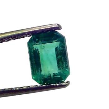 1.67 Ct GII Certified Untreated Natural Zambian Emerald Panna AAA