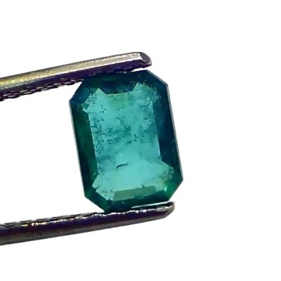 1.67 Ct GII Certified Untreated Natural Zambian Emerald Panna AAA 1.67 Ct GII Certified Untreated Natural Zambian Emerald Panna AAA