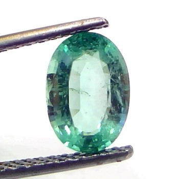 1.67 Ct GII Certified Untreated Natural Colombian Emerald Gemstone AAA