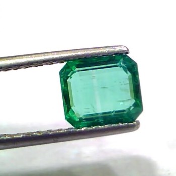 1.70 Ct Untreated Natural Zambian Emerald Gemstone Panna Gems AAAAA