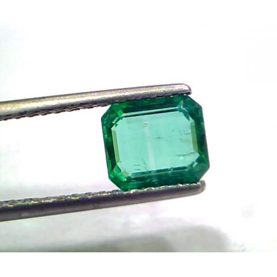 1.70 Ct Untreated Natural Zambian Emerald Gemstone Panna Gems AAAAA