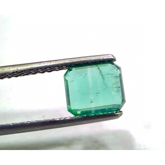 1.70 Ct Untreated Natural Zambian Emerald Gemstone Panna Gems AAAAA